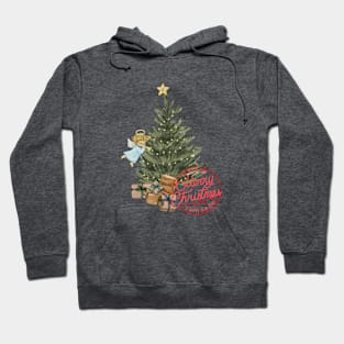 Vintage Merry Christmas Hoodie